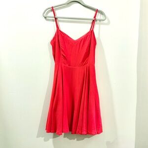 Talula Lipinski Fit & Flare Mini Dress Size 8 Red
